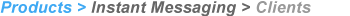 Neustar Instant Messaging Clients